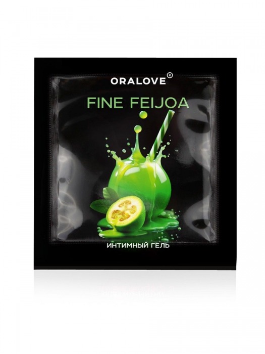 Саше съедобной оральной смазки OraLove с ароматом фейхоа - 3 гр. - Биоритм - купить с доставкой в Саранске