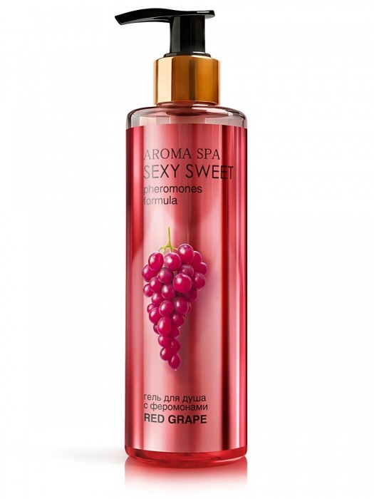Гель для душа с феромонами и ароматом винограда Red Grape - 200 мл. -  - Магазин феромонов в Саранске