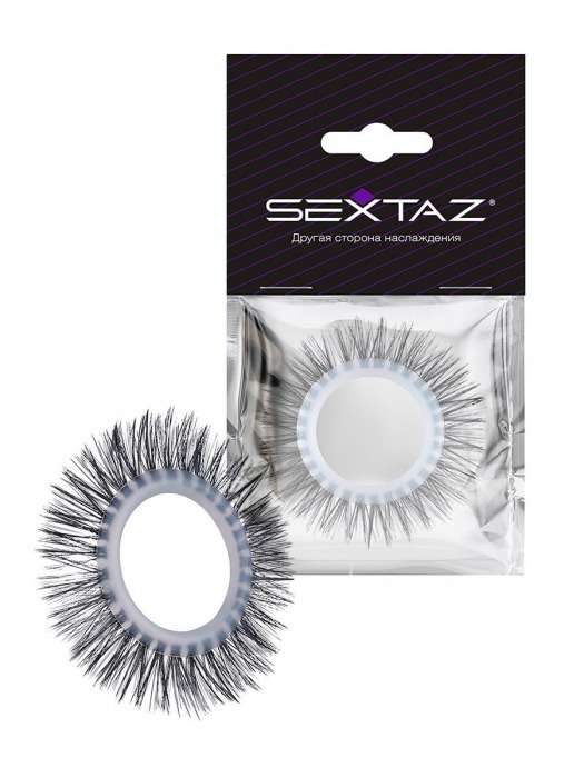 Круглое эрекционное кольцо с длинными «ресничками» - Sextaz - в Саранске купить с доставкой