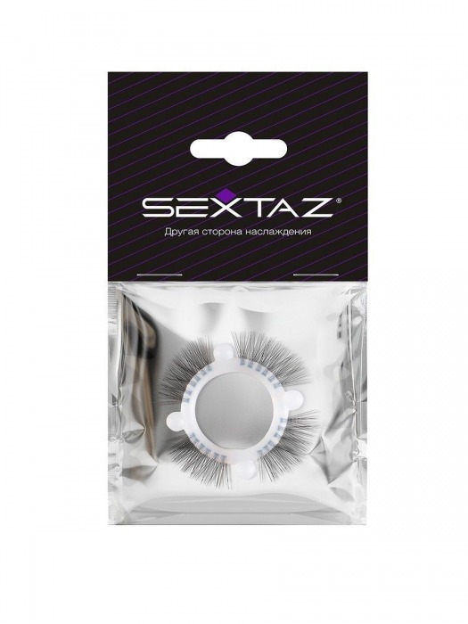 Эластичное кольцо с «ресничками» и 4 шариками - Sextaz - в Саранске купить с доставкой