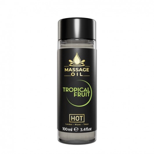Массажное масло c ароматом тропических фруктов Massage Oil - 100 мл. - HOT - купить с доставкой в Саранске