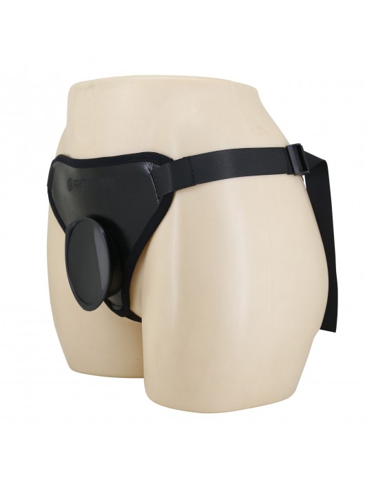 Черные трусики харнесс с платформой Caludio I - Baile - купить с доставкой в Саранске