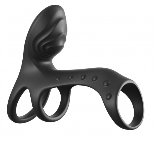 Черная насадка на пенис Ultimate Couples Cage Pro - Pipedream - в Саранске купить с доставкой