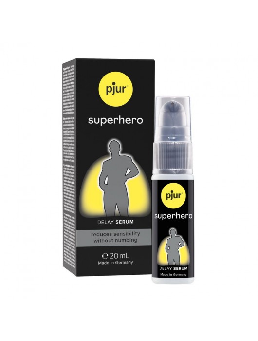 Пролонгатор-сыворотка pjur Superhero Delay Serum - 20 мл. - Pjur - купить с доставкой в Саранске