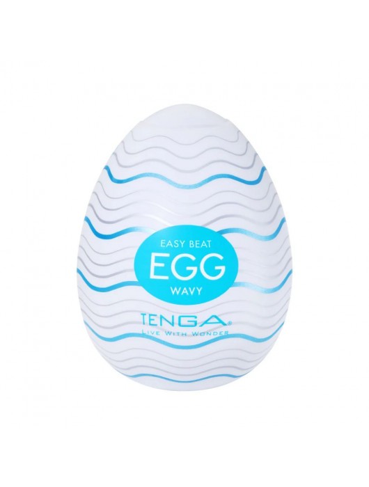 Мастурбатор-яйцо Tenga Egg Wavy - Tenga - в Саранске купить с доставкой