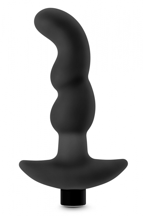 Черный вибромассажер простаты Prostate Massager 03 - 15,2 см. - Blush Novelties - в Саранске купить с доставкой