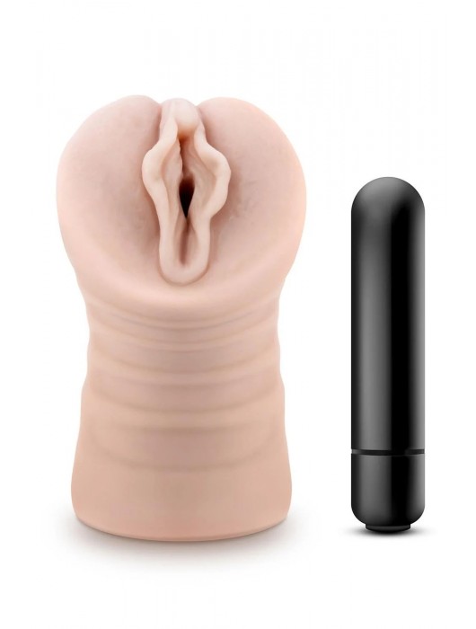 Телесный мастурбатор-вагина Destini - Blush Novelties - в Саранске купить с доставкой