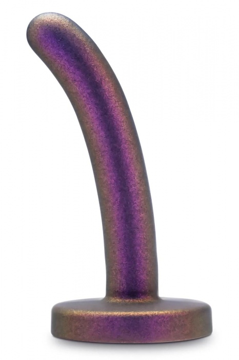 Фиолетовая насадка с гладкой поверхностью Surrender 4.75 Inch Beginner Pegging Dildo - 12 см. - Blush Novelties - купить с доставкой в Саранске