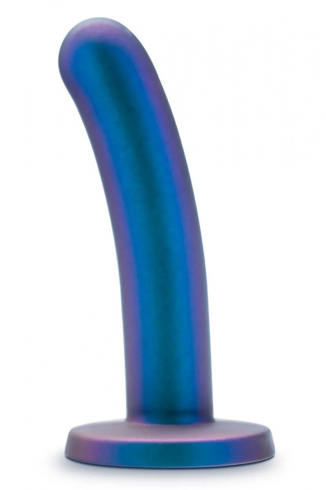 Синяя насадка с гладкой поверхностью Surrender 5.75 Inch Intermediate Pegging Dildo - 14,6 см. - Blush Novelties - купить с доставкой в Саранске