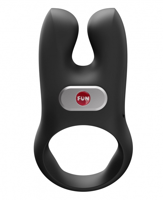 Черное эрекционное виброкольцо Nos - Fun Factory - в Саранске купить с доставкой