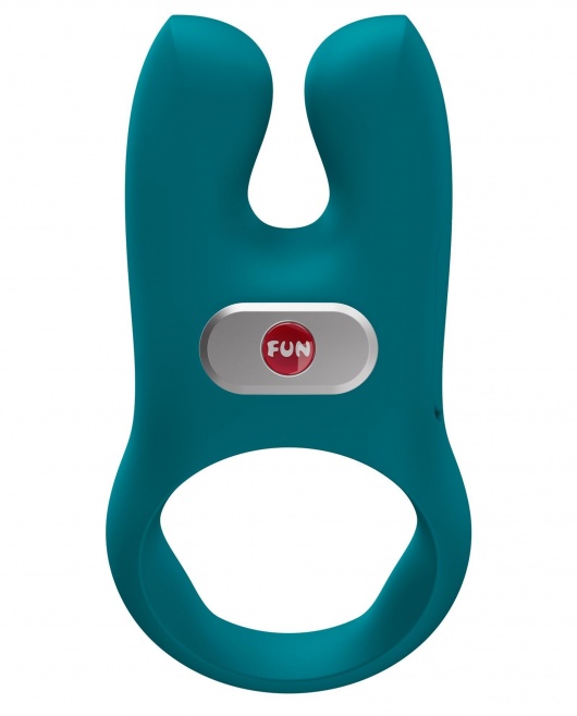 Зеленое эрекционное виброкольцо Nos - Fun Factory - в Саранске купить с доставкой