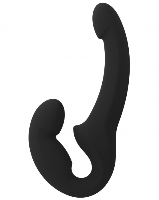 Черный безремневой страпон Share Lite - Fun Factory - купить с доставкой в Саранске