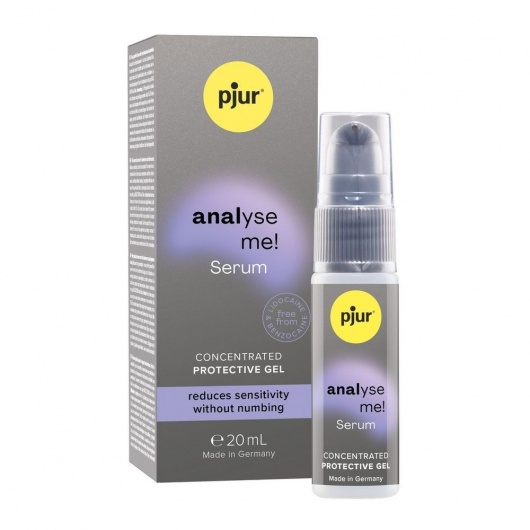 Расслабляющая анальная сыворотка pjur Analyse Me Serum - 20 мл. - Pjur - купить с доставкой в Саранске