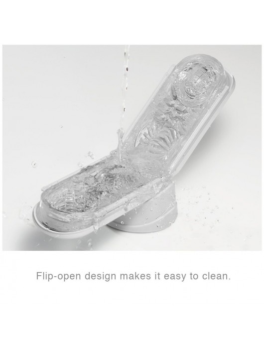 Белый мастурбатор FLIP 0 (ZERO) - Tenga - в Саранске купить с доставкой