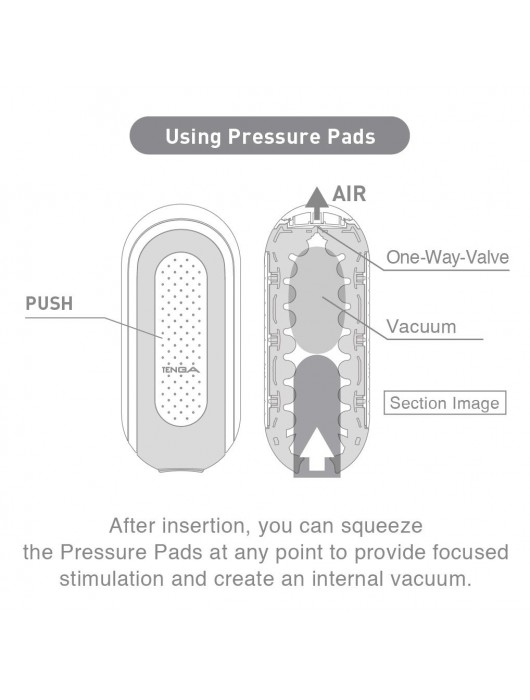 Белый мастурбатор FLIP 0 (ZERO) - Tenga - в Саранске купить с доставкой