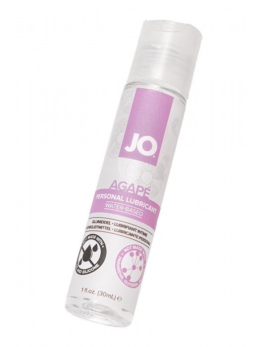 Лубрикант на водной основе для женщин JO AGAPE ORIGINAL - 30 мл. - System JO - купить с доставкой в Саранске