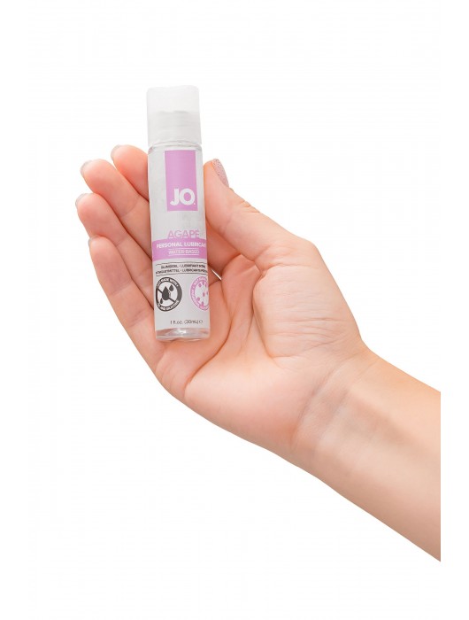 Лубрикант на водной основе для женщин JO AGAPE ORIGINAL - 30 мл. - System JO - купить с доставкой в Саранске