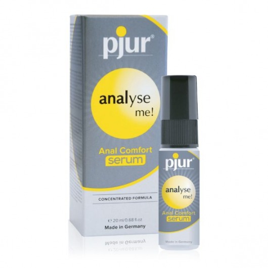 Анальный спрей pjur ANALYSE ME Serum - 20 мл. - Pjur - купить с доставкой в Саранске