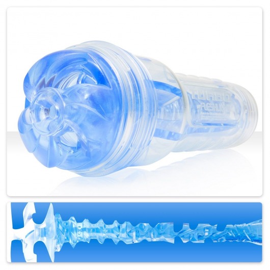 Мастурбатор Fleshlight Turbo - Trust Blue Ice - Fleshlight - в Саранске купить с доставкой