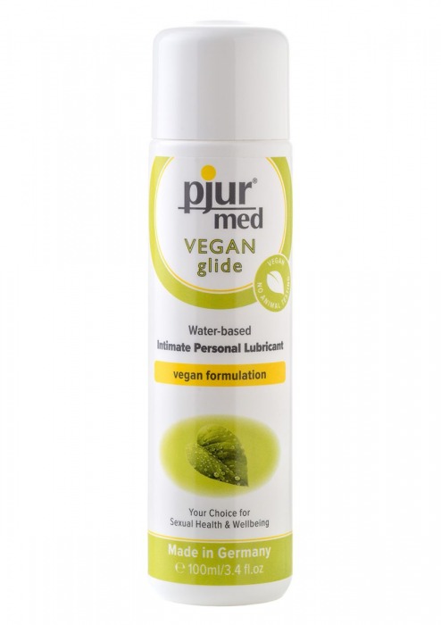 Натуральный лубрикант pjur MED Vegan Gilde - 100 мл. - Pjur - купить с доставкой в Саранске