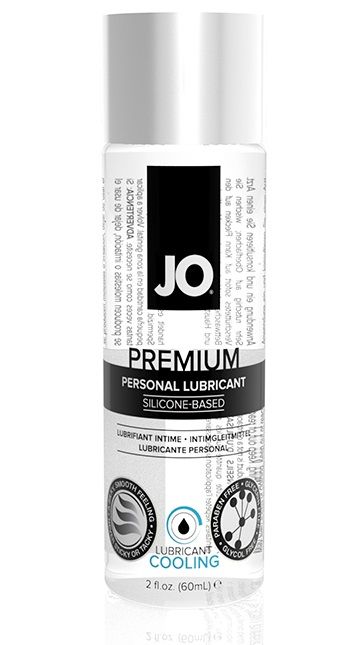 Охлаждающий лубрикант на силиконовой основе JO Personal Premium Lubricant Cooling - 60 мл. - System JO - купить с доставкой в Саранске