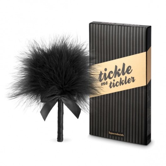 Пуховка для эротических игр Tickle Me Tickler - Bijoux Indiscrets - купить с доставкой в Саранске