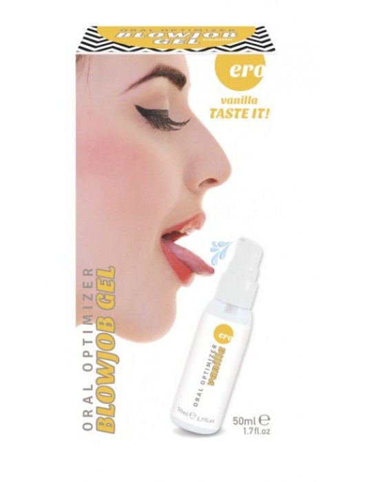 Увлажняющий гель для орального секса с ароматом ванили - 50 мл. - Ero - купить с доставкой в Саранске