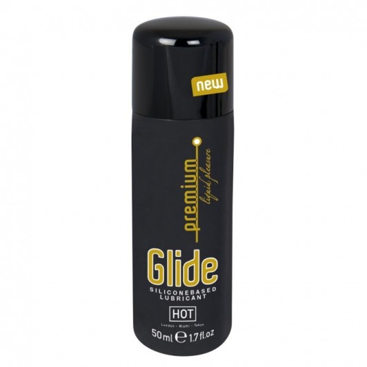 Интимный гель на силиконовой основе Premium Glide - 50 мл. - HOT - купить с доставкой в Саранске