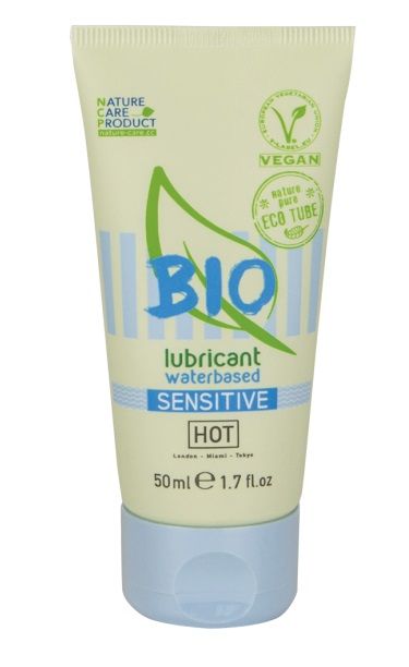 Органический лубрикант для чувствительной кожи Bio Sensitive - 50 мл. - HOT - купить с доставкой в Саранске