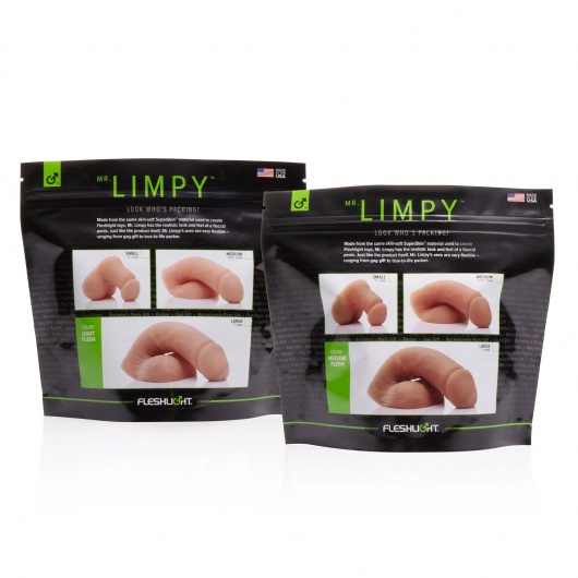 Мягкий имитатор пениса Fleshtone Limpy большого размера - 21,6 см. - Fleshlight - купить с доставкой в Саранске