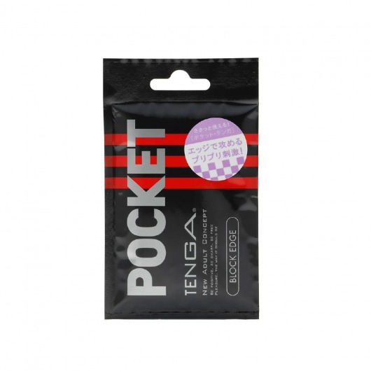 Карманный мастурбатор BLOCK EDGE - Tenga - в Саранске купить с доставкой