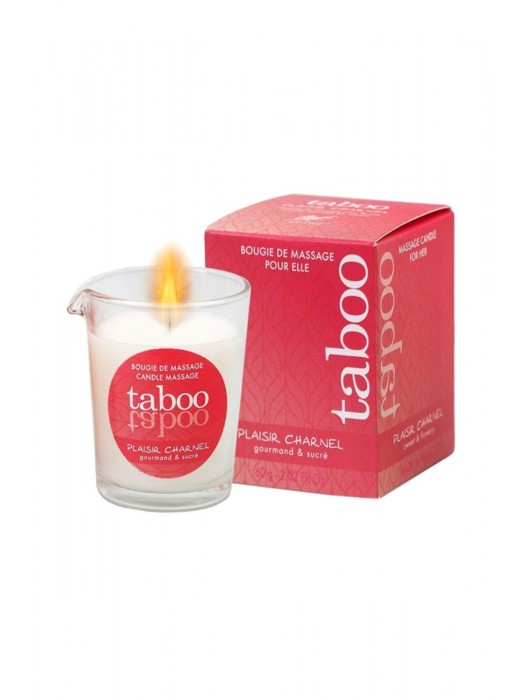 Массажное аромамасло с афродизиаками для женщин RUF Taboo Plaisir charnel - 60 гр. - RUF - купить с доставкой в Саранске