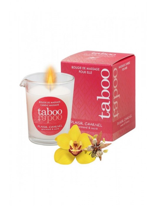 Массажное аромамасло с афродизиаками для женщин RUF Taboo Plaisir charnel - 60 гр. - RUF - купить с доставкой в Саранске