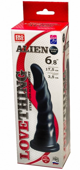 Насадка для трусиков харнесс Alien - 17,5 см. - LOVETOY (А-Полимер) - купить с доставкой в Саранске