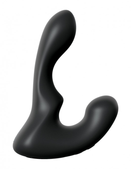 Черный анальный вибростимулятор P-Spot Milker - 14 см. - Pipedream - в Саранске купить с доставкой