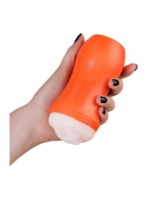 Мастурбатор-ротик A-Toys в оранжевой колбе - A-toys - в Саранске купить с доставкой