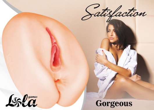 Мастурбатор с 2 тоннелями Satisfaction Gorgeous - Lola Games - в Саранске купить с доставкой