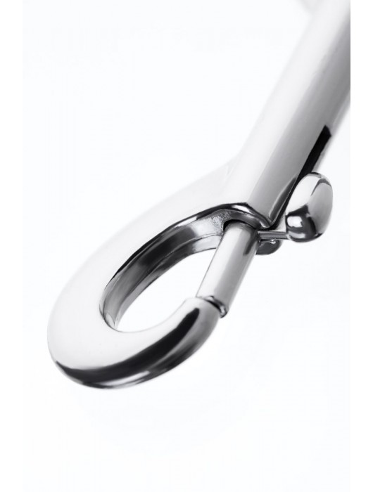 Серебристый двухсторонний карабин TOYFA Metal - ToyFa - купить с доставкой в Саранске