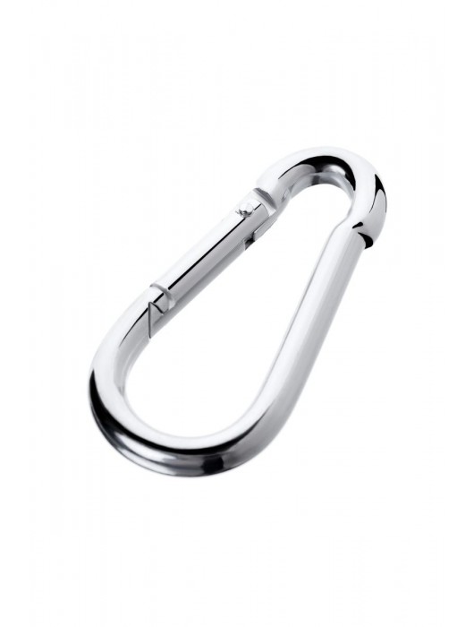 Серебристый карабин TOYFA Metal - ToyFa - купить с доставкой в Саранске