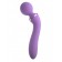 Фиолетовый двусторонний вибростимулятор Duo Wand Massage-Her - 19,6 см. - Pipedream купить в Саранске с доставкой в Orgasmix.ru Фиолетовый двусторонний вибростимулятор Duo Wand Massage-Her - 19,6 см. - Pipedream