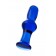 Голубая стеклянная анальная втулка - 12 см. - Sexus в Саранске Голубая стеклянная анальная втулка - 12 см. - Sexus