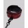 Красно-черные оковы Reversible Faux Leather Ankle Cuffs - Fifty Shades of Grey - купить с доставкой в Саранске