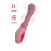 Розовый вибратор для G-стимуляции Rose - 19 см. - ToyFa купить в Саранске с доставкой в Orgasmix.ru Розовый вибратор для G-стимуляции Rose - 19 см. - ToyFa