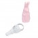 Розовый виброзайчик 4PLAY FINGER RING VIBE RABBIT PINK - NMC купить в Саранске с доставкой в Orgasmix.ru Розовый виброзайчик 4PLAY FINGER RING VIBE RABBIT PINK - NMC
